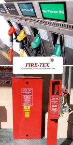 extintor automática para gasolinera
